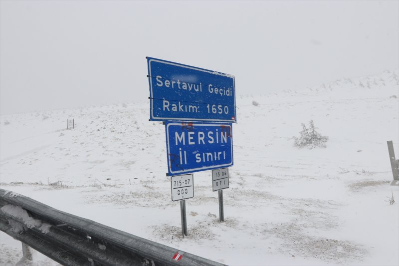 Sertavul Geçidi'nde Son Durum