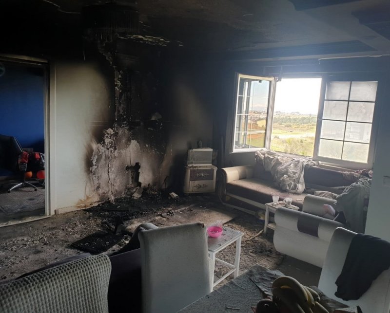 Antalya'da Ev Yangını