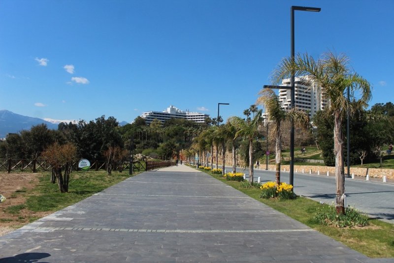 Dünyaca Ünlü Konyaaltı Sahilinde Korona Sakinliği