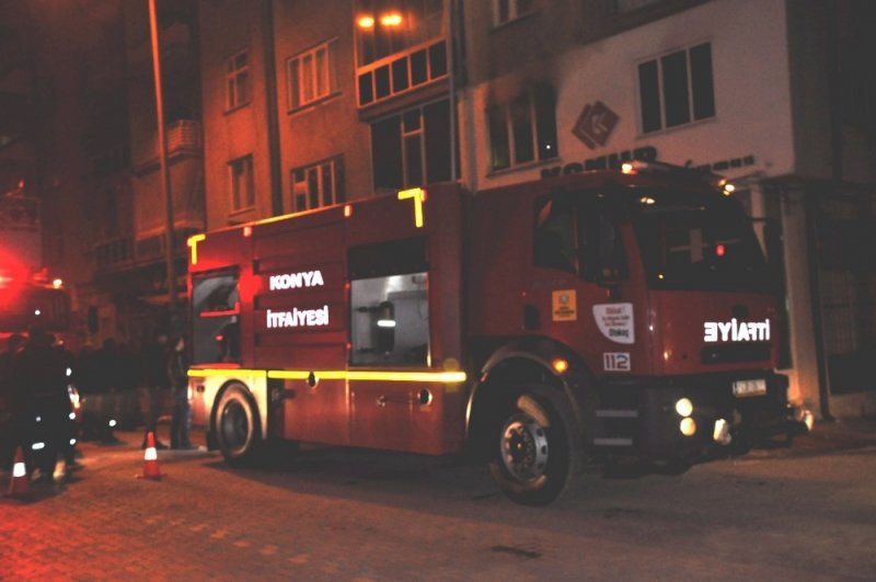 Konya Seydişehir'de Yangın Paniği