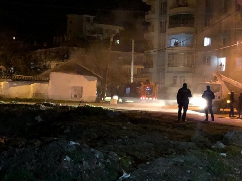 Ereğli'de Ev Yangını