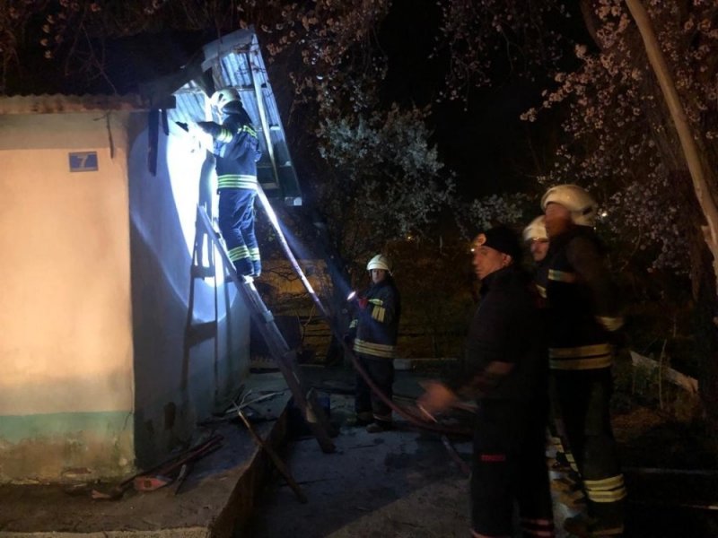 Ereğli'de Ev Yangını