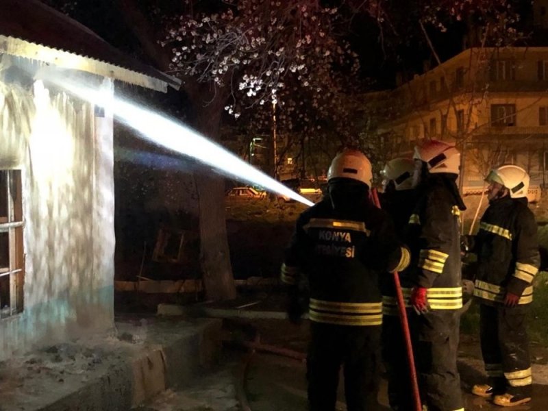 Ereğli'de Ev Yangını