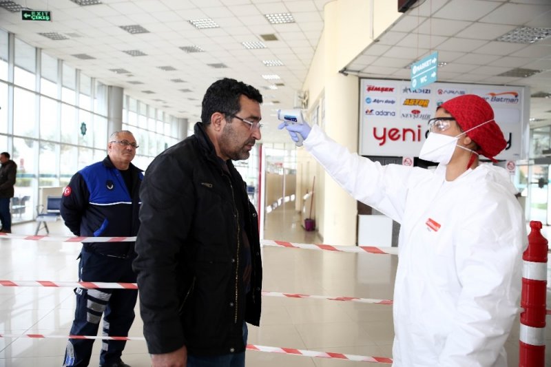 Aksaray Otogarında Seyahat İzin Kurulu Göreve Başladı