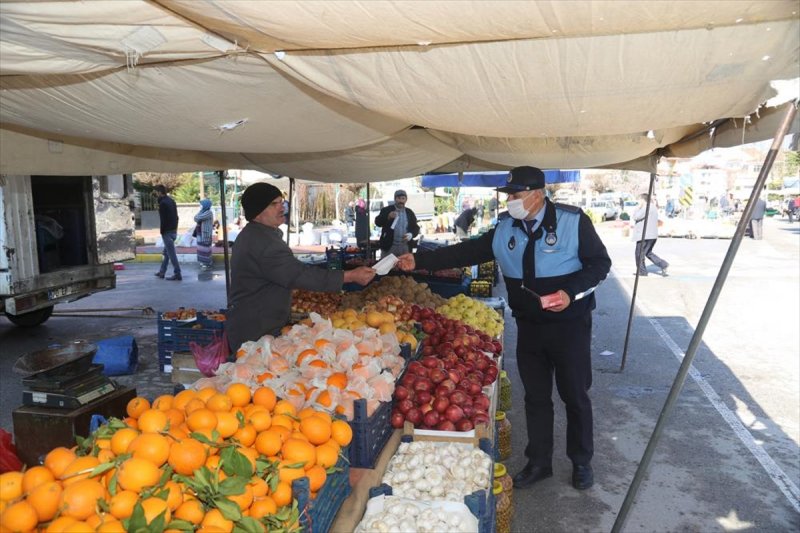 Karaman Semt Pazarlarında Korona Virüs Tedbirleri