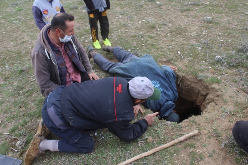 Karapınar'da Obruklara Bir Yenisi Eklendi