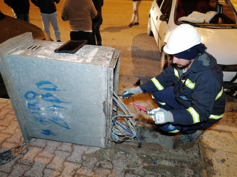 Aksaray'da Alkollü Sürücü Ortalığı Dağıttı