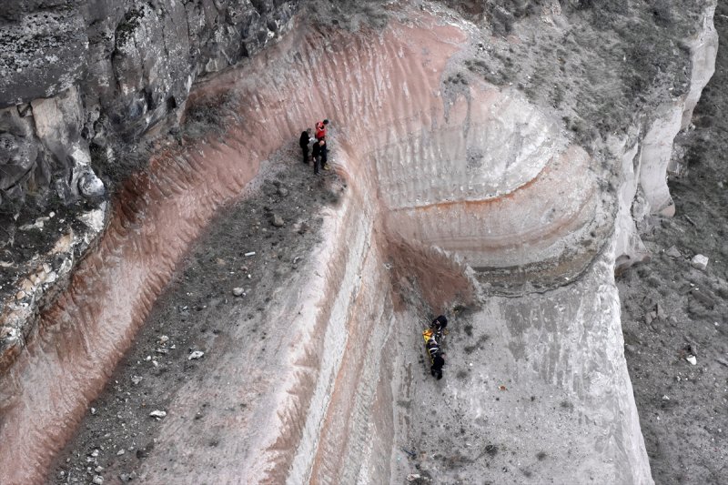 Kayseri'de Kayalıklarda Özçekim Kötü Sonlandı