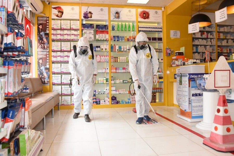 Konya’da Dezenfeksiyon Çalışmaları Artarak Devam Ediyor