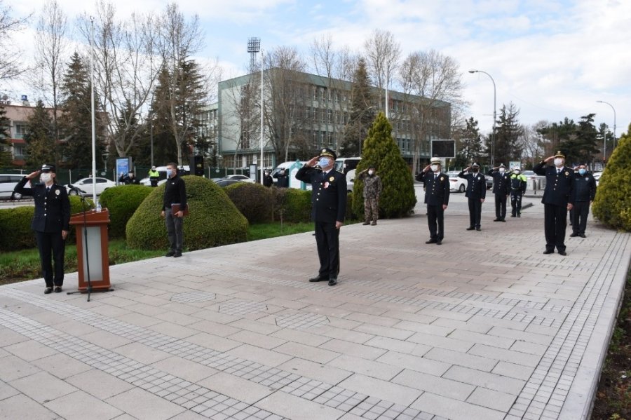 Konya’da Polis Teşkilatının Kuruluş Yıldönümü Kutlandı