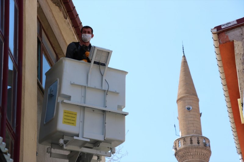 Boş Evde Mahsur Kalan Kediyi Belediye Ekipleri Kurtardı