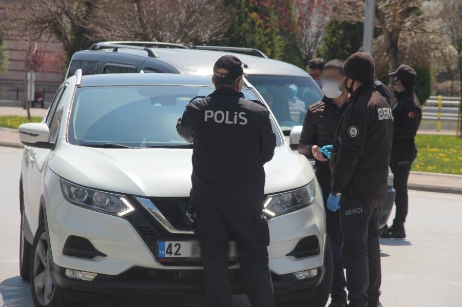 Konya'da Yasağa Uymayanlar Cezadan Kurtulamadı