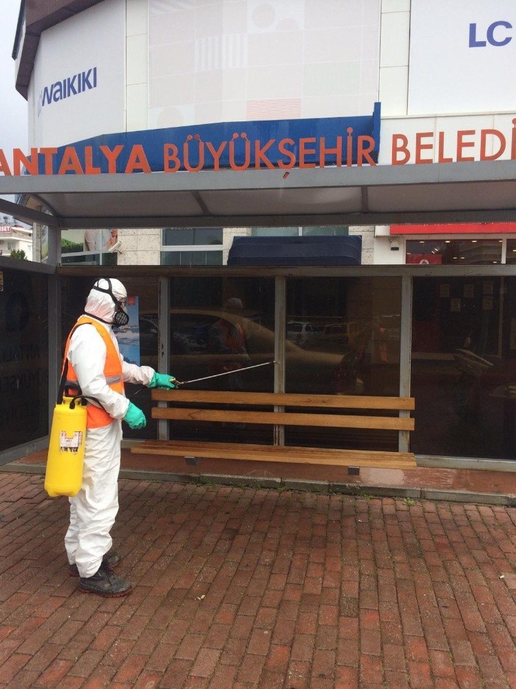 Büyükşehirin İlçelere Denzenfekte Çalışması Devam Ediyor
