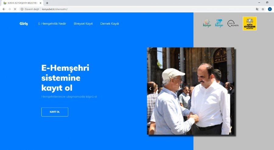 Tüm Konyalılar E-hemşehri’de Buluşacak