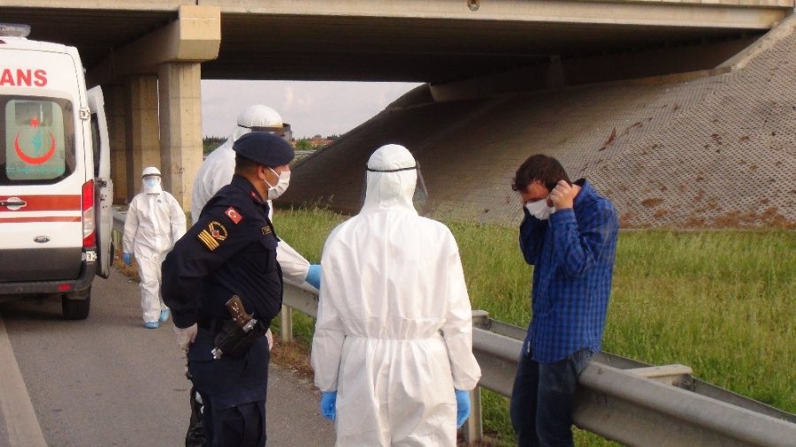 Sağlık Kontrolüne Getirilen Vatandaş Hastaneden Kaçtı