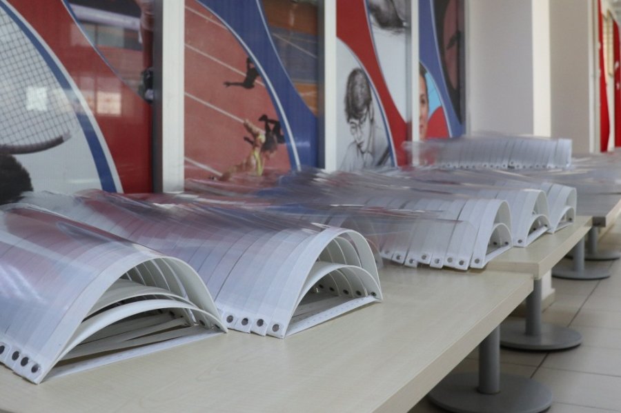 Karaman'da Gençlik Merkezi de Maske Seferberliğine Katıldı