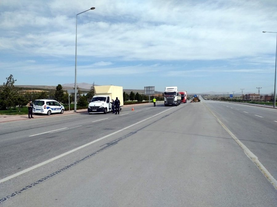 Konya Emniyetinden Kontrol Noktalarında Denetimler