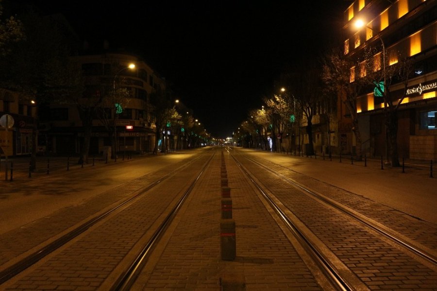 Konya’da Sokaklar Yeniden Sessizliğe Büründü
