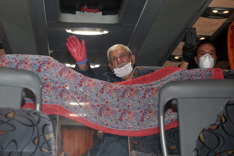 Almanya'daki 232 Türk Vatandaşı Önce Kayseri'ye Geldi