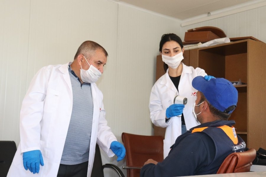 Karaman’da 240 Temizlik Personeline Sağlık Taraması