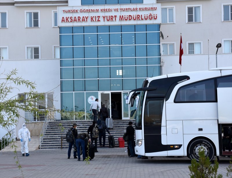Fas'tan Getirilen 277 Türk Vatandaşı Aksaray'daki Yurda Yerleştirildi