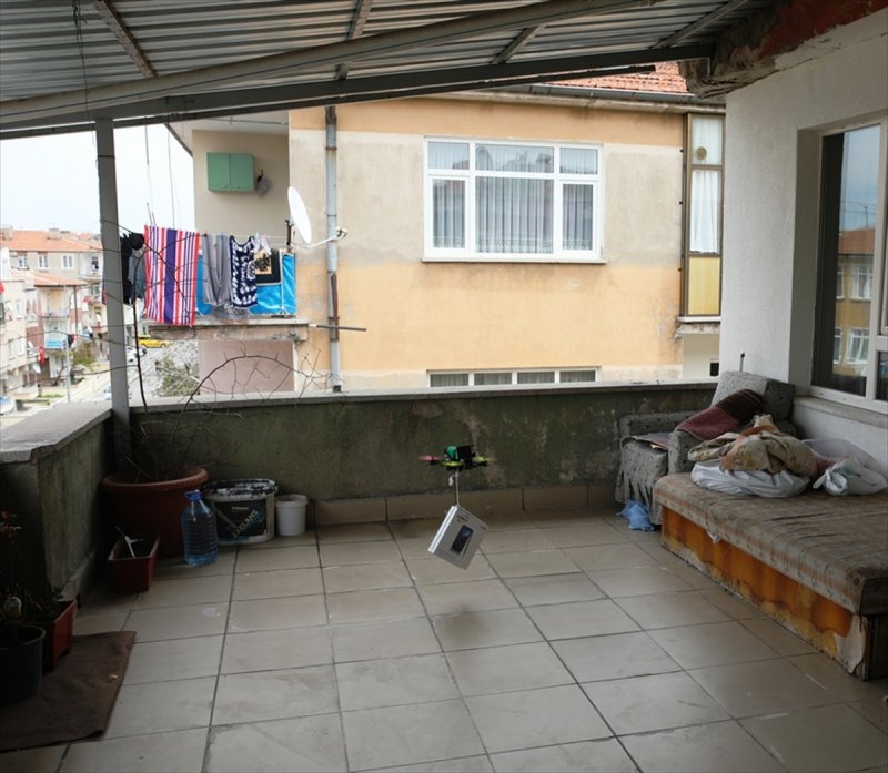 Kayseri'de Öğrencilere Drone İle Sürpriz