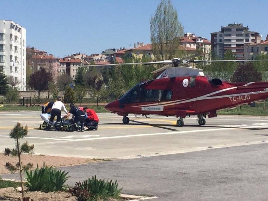 Kayseri'de Odun Kesen Vatandaş Kolunu Kaptırdı