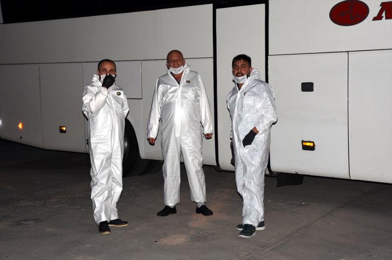 Rusya'dan Getirilen 98 Türk Vatandaşı Aksaray'daki Yurda Yerleştirildi