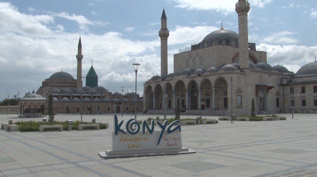 Konya Sokaklarında Sessizlik Hakim