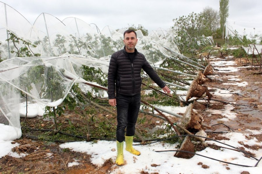 Mersin’de Dolu Afetinin Bilançosu Ağır