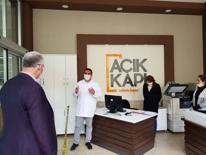 Ak Parti Karaman İl Yönetiminden Korona Ziyaretleri
