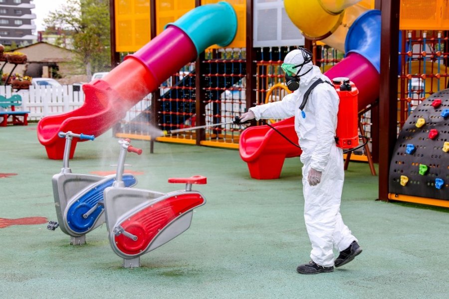 Meram’da Parklar Çocuklar İçin Hazır