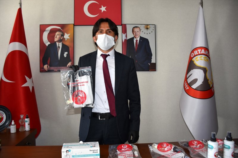 Aksaray'dan Avrupa'daki Türklere Maske Desteği
