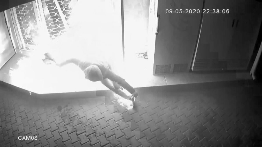 Karaman'da Kendini Yakan Kundakçı Ulusal Gündem Oldu