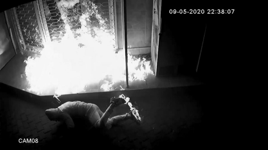 Karaman'da Kendini Yakan Kundakçı Ulusal Gündem Oldu