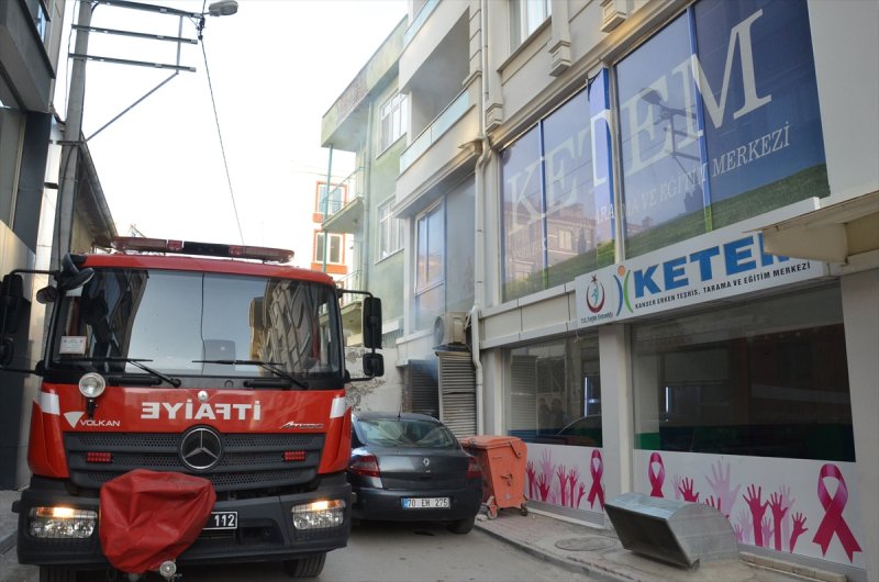 Karaman'da KETEM'de Yangın Korkuttu