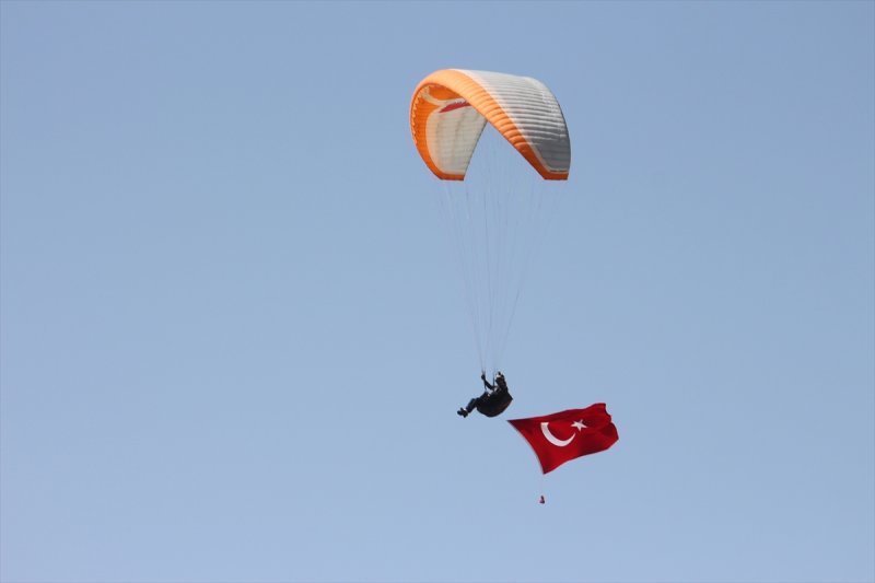 Konya Semalarında Türk Bayrağıyla 19 Mayıs Kutlaması