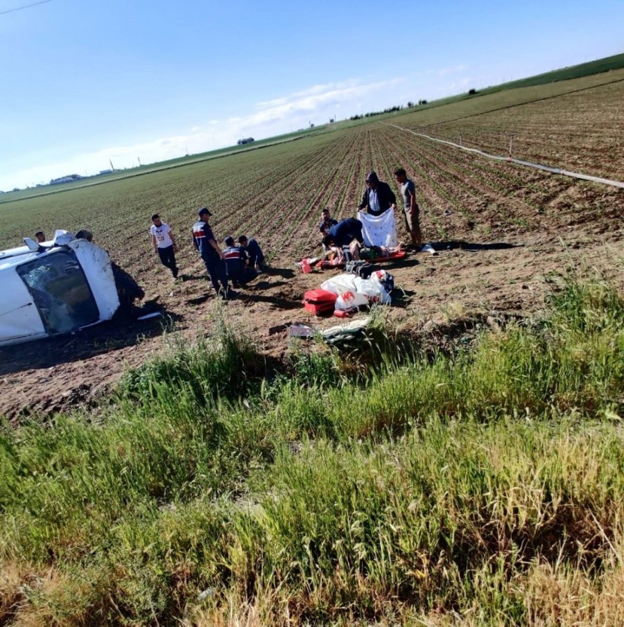 Aksaray Konya Yolunda Feci Kaza : 4 Yaralı