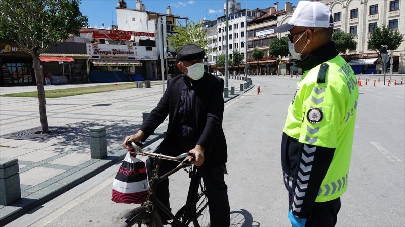Konya'da Bayramın İlk Günü Trafik Denetimleri