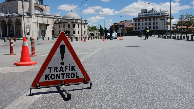 Konya'da Bayramın İlk Günü Trafik Denetimleri