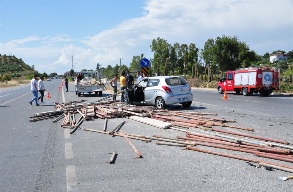Antalya'da Feci Kaza