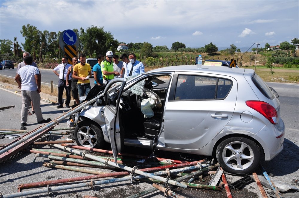 Antalya'da Feci Kaza