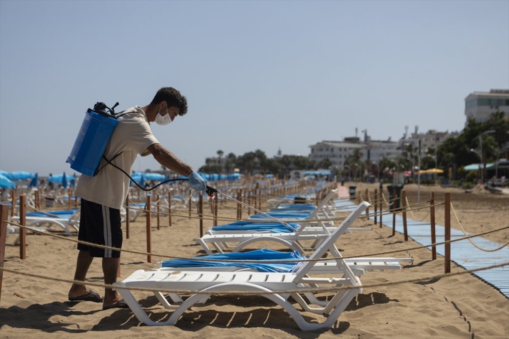 Mersin'de plajlara Kovid-19 düzenlemesi