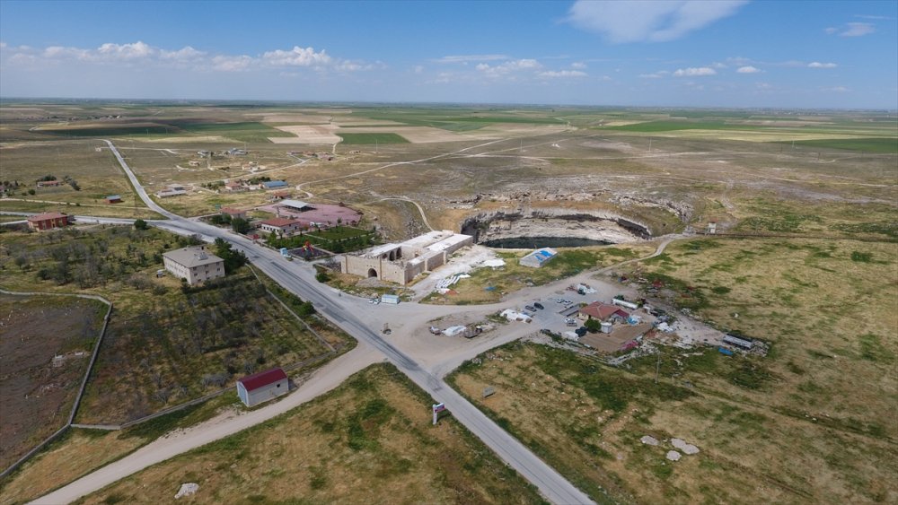 Konya'nın Tarihi Obruk Hanı Turizme Kazandırılacak