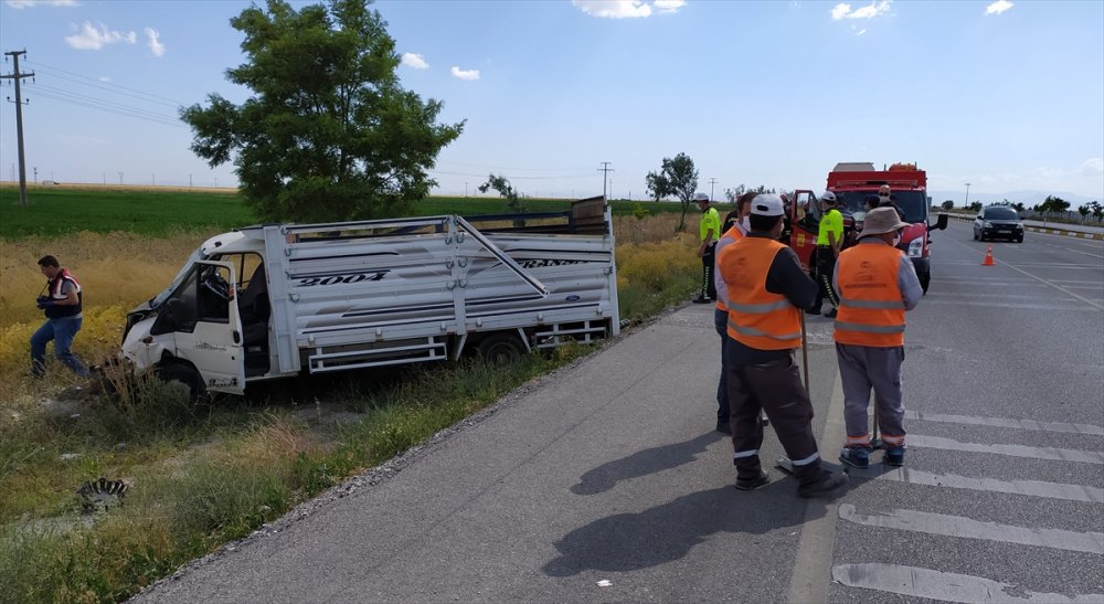Konya Aksaray Yolundaki Feci Kazada Karı Koca Hayatını Kaybetti
