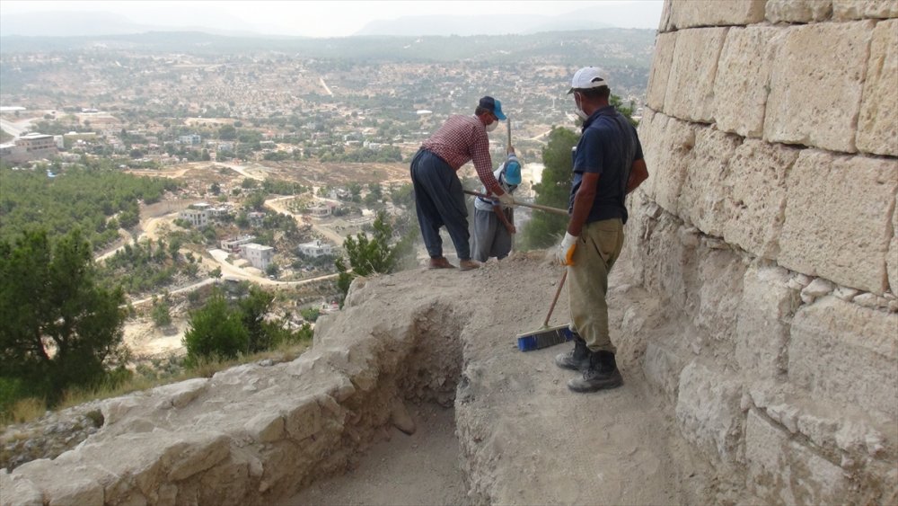 Karamanoğulları'nın da Mirası Tarihi Silifke Kalesi'nde Son Durum