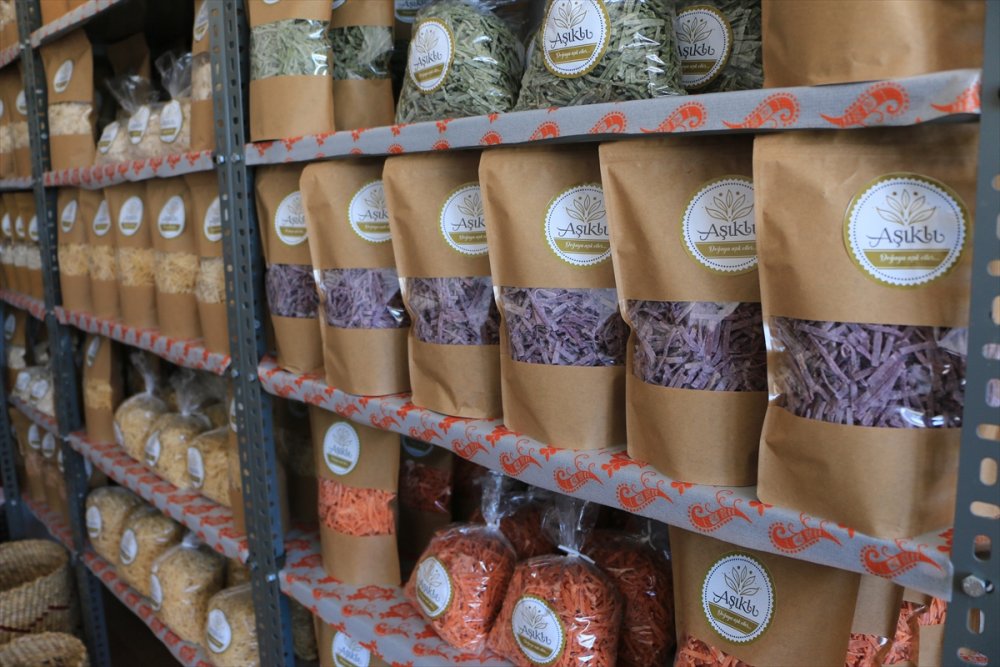 Aksaraylı Kadınlar Kooperatif Ürünleriyle Raflarda