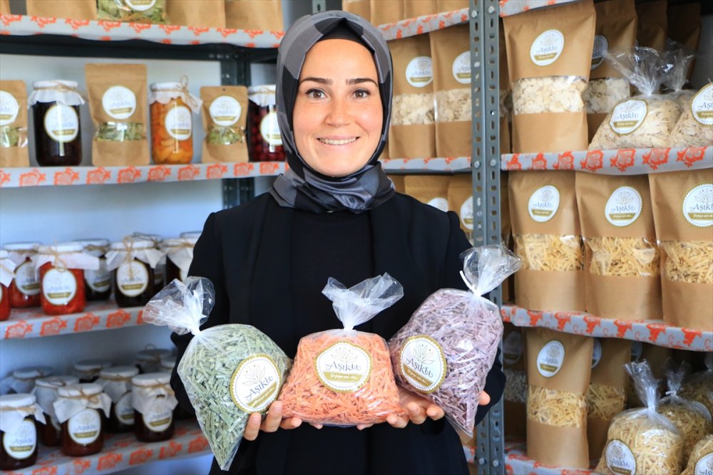 Aksaraylı Kadınlar Kooperatif Ürünleriyle Raflarda