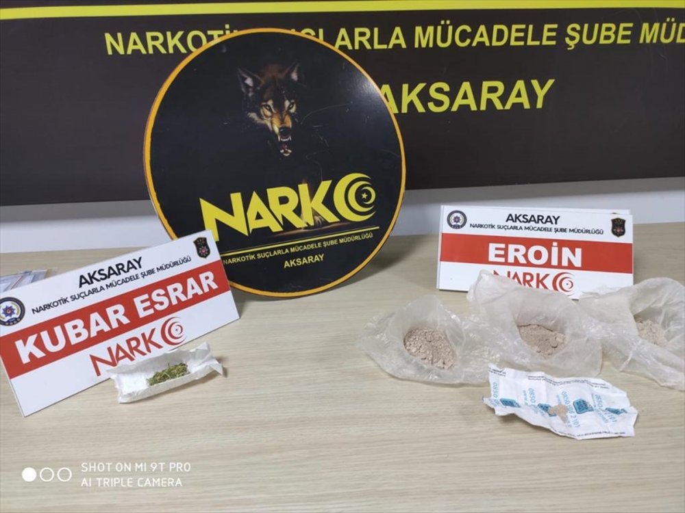Aksaray'da Narkotik Ekiplerinden Operasyon