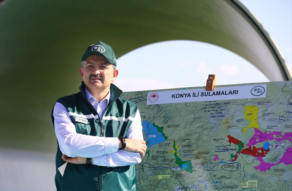 Konya Ovası 1. 2. Ve 3. Kısım Sulamaları Hizmete Alma Töreni